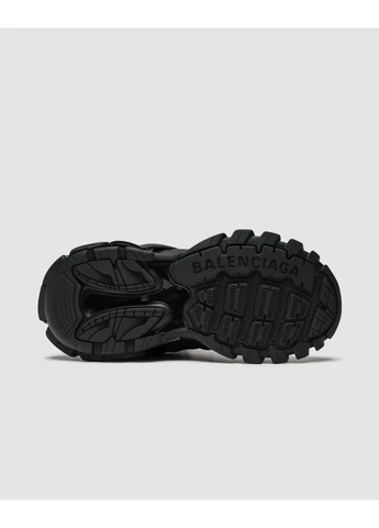 Черные летние кроссовки balenciaga track 3.0 triple black баленсиага трек No Brand