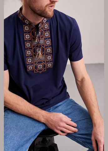 Трикотажная мужская футболка "Оберег" MEREZHKA (291409750)