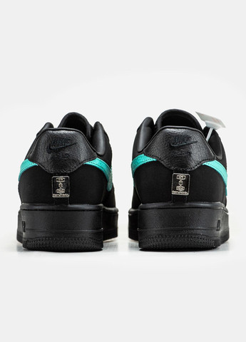 Чорні Осінні кросівки air force 1 low x tiffany & co mrv45218 37 Nike