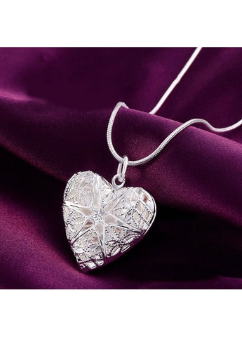 Кулон медальйон у формі серця підвіска серце Heart стерл. ср. тиффані tiffany No Brand (338436303)