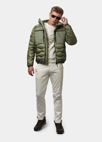 Зеленый Пуховик Blauer