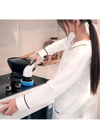 Акумуляторна щітка для прибирання 9 в 1 бездротова багатофункціональна електрична (CB090) No Brand (360867095)