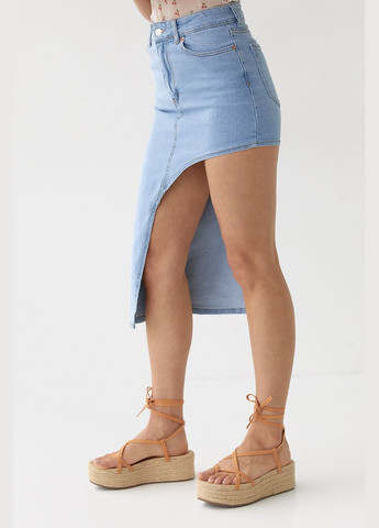 Джинсова спідниця з асиметрією Liton (297057648)