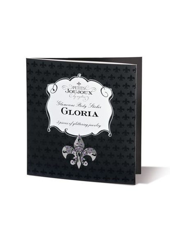 Пестіс з кристалів Gloria set of 3 - Green/Blue, прикраса на груди та вульву Petits Joujoux (335392216)