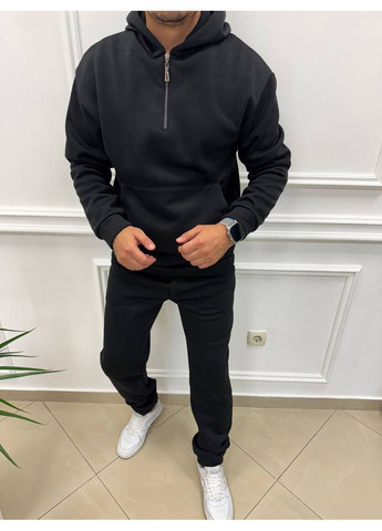 Черный демисезонный мужской костюм Garna