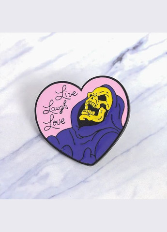 Значок, брош-значок, пін з металу на одяг, металевий значок "Жнець", "Смерть" No Brand (308249816)