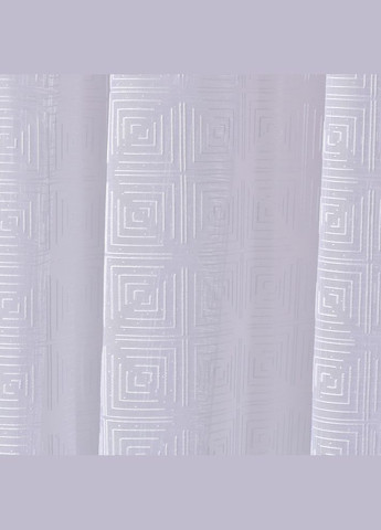 Тканина тюль сітка з вишивкою V-01 біла IDEIA (300078306)