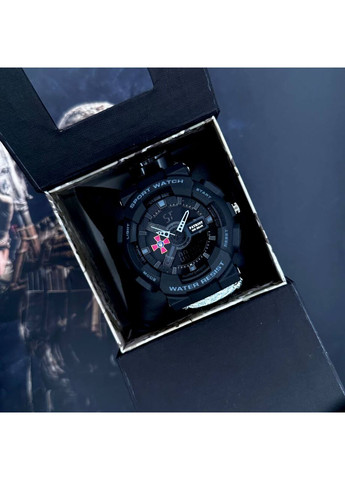 Наручний годинник 005BKSU Чорний Спортивний годинник для чоловіків з будильником та секундоміром ProDobro (367264812)