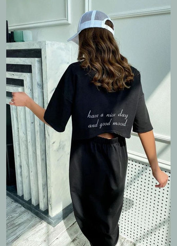 Чорна повсякденний, кежуал сукня футляр Seventeen з малюнком