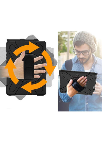 Чехол-подставка Heavy Duty Case для Samsung Galaxy Tab Active 4 Pro SM-T636B 10.1" Black BeCover (360414041)