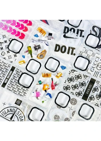 Чехол Transparent CaseTify Magnetic для iPhone 14 Pro Nike No Brand (382802352)