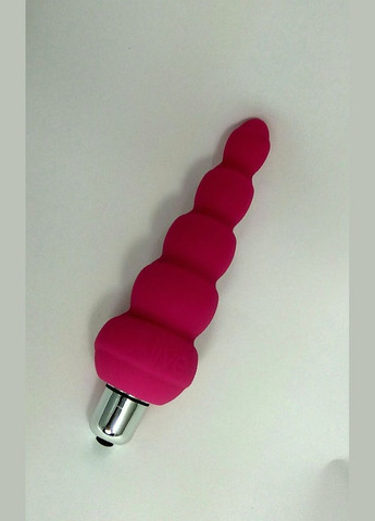 Анальний вібростимулятор Lance, силікон, макс. діаметр 2,9 см (передостання кулька) Alive (369950162)