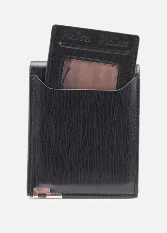 Чоловічий гаманець колір чорний ЦБ-00266804 No Brand (314800411)