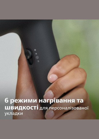 Фен 3000 Series, 2100Вт, 3 режими, дифузор, іоніз-я, хол. обдув, синій Philips (314929536)