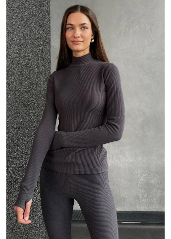 Жіночий костюм в рубчик (гольф+лосини) (nenka3604-c01) Nenka (388151380)