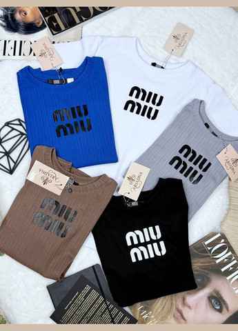 Легка та комфортна футболка Американський Рубчик No Brand - (333269849)