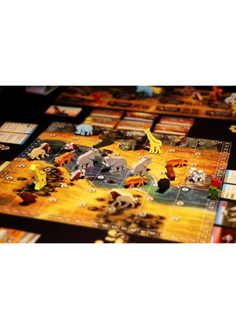 Настольная игра Дикая природа. Серенгети (Wild: Serengeti) Geekach (371877592)