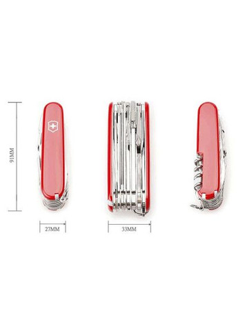 Ніж SwissChamp Red 1.6795 Victorinox (317301572)