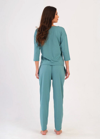 Бірюзова всесезон піжама жіноча Vienetta