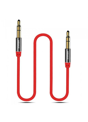 Аудио кабель Aux 3.5mm Aux Jack Cable L100 1 метр красный Remax (279826832)