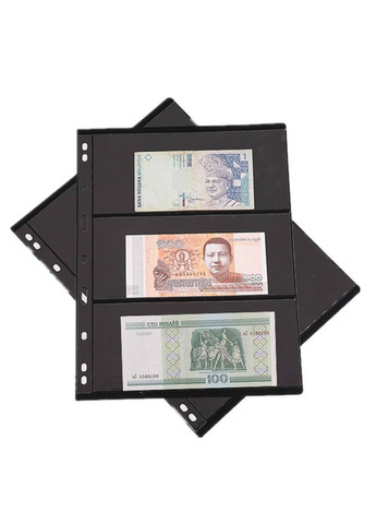 Лист двухсторонний для марок (бон, открыток, этикеток) 215ммх280мм 3 строки PTR No Brand (317769946)