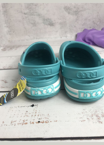 Кроксы сабо детские Бирюзовый (611) Dago (334732258)