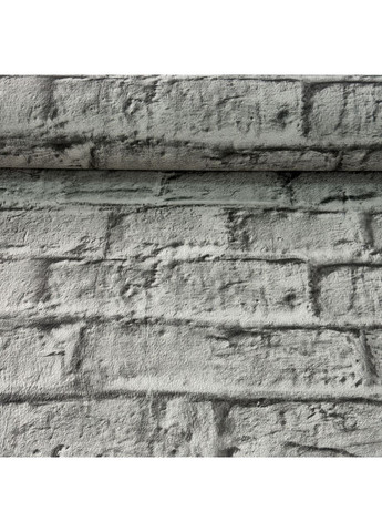 Обои виниловые Loft Superior серые под кирпич 1,06x10 м 1034118 MARBURG (371776238)
