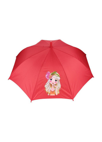 Зонт детский со свистком красный с принтом полуавтомат 95 см 8 спиц 053 No Brand (272149333)