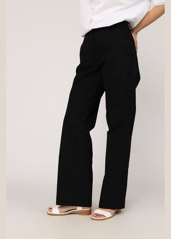 Штаны широкие женские цвет черный CB-00273598 Yuki (330259492)