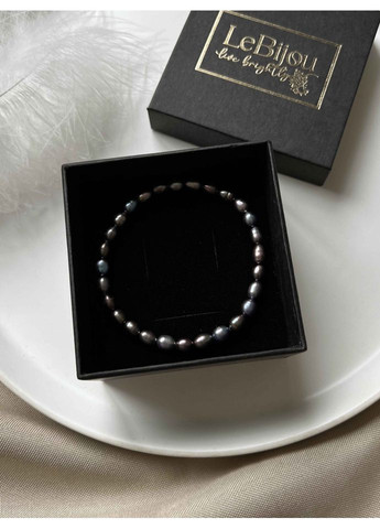 Браслет з чорних перлин 4693 LeBijou (367579920)