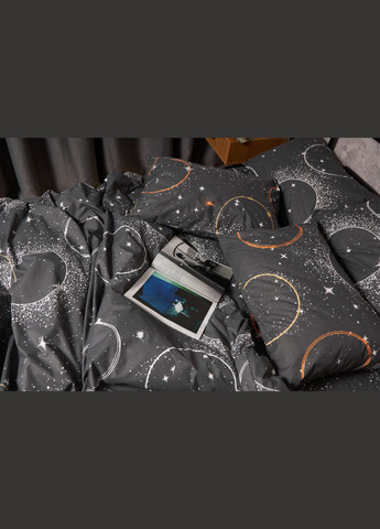 Комплект постельного белья Бязь Gold Люкс «» евро 200х220 наволочки 2х50х70 (MS-820005646) Moon&Star Cosmic Glow (302973958)