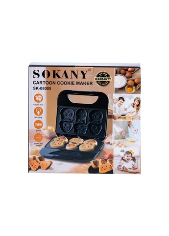 Вафельница SK-08005 для выпечки мультяшных панкейков Sokany (297654854)