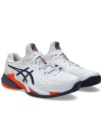 Жіночі Кросівки Court FF 3 all court Білий Помаранчевий Asics комбіновані демісезони (367588171)