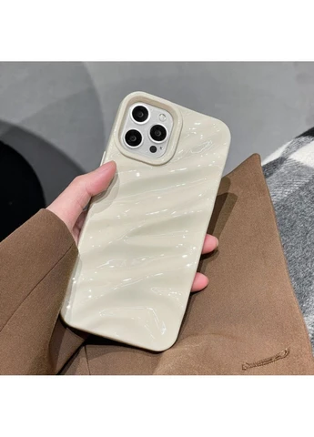Чехол 3D Wavy Pattern Case для iPhone 14 Pro Max Mokko No Brand (382778478)