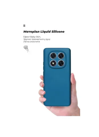 Чехол для мобильного телефона Blue (ARM79824) ArmorStandart ICON Xiaomi Redmi Note 14 Pro 4G Camera cover Dark (380262504)