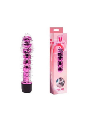 Гелевий вібратор із шипами No Brand (370612063)