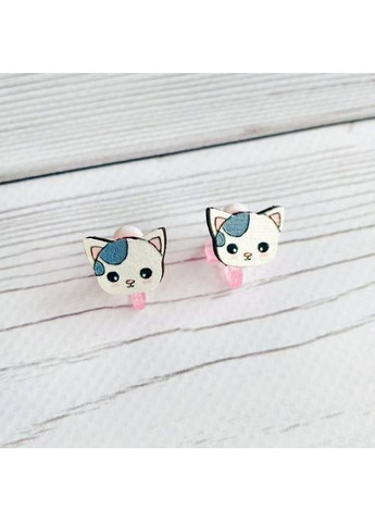 Комплект сережек клипс Детский набор (котик, лапки, кошечка) CASE CONTROL (355392057)