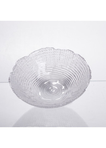 Салатниця скляна 350 мл кругла прозора для десертів та закусок креманку для подачі Yiwu (370432206)