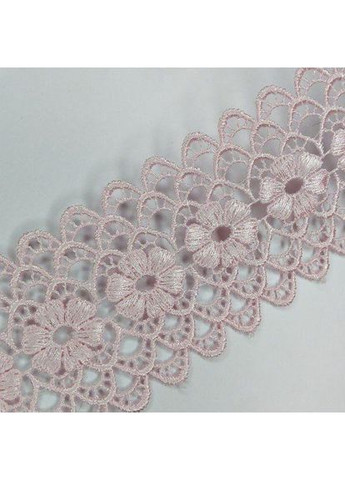 (1 метр) Мереживо макраме Sindtex 6,5 см колір - рожевий (08М-Y11560-7) Plus-plus (352746437)