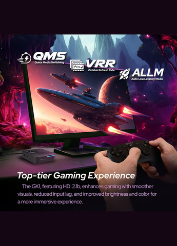 GX1 4/32 ГБ, Realtek RTD1325, WiFi6, сертифицированный Netflix 4K RockTek (325482178)