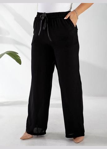 Брюки жіночі з американського крепу (Мод. 280) Чорний, 50-52 Sofia (341322509)