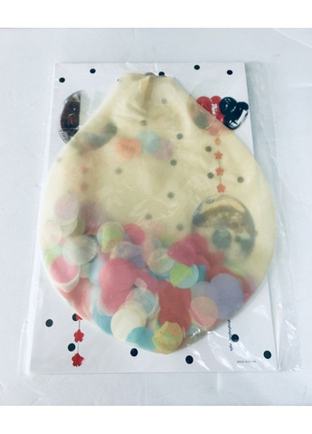 Пули воздушные латексные полупрозрачные CAMIS 36 дюймов (91 см) с конфетти. No Brand (365778392)