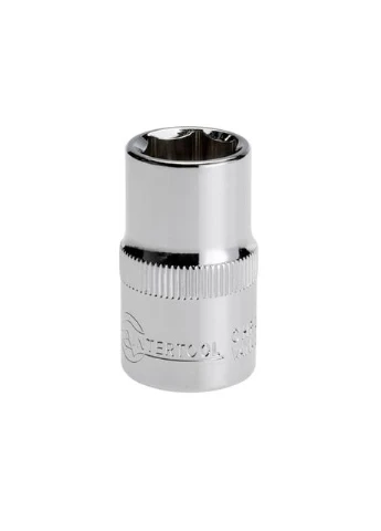 Головка шестигранна 1/2", 15×38 мм, Cr-V, STORM Intertool ET-0015 (376301715)