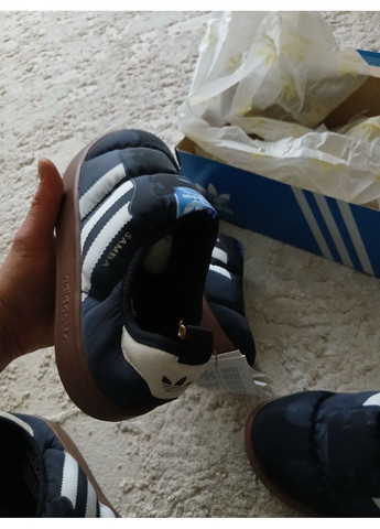 Оригинал HP6700 дутики кроссовки adidas Samba Puffylette Primaloft чёрные (370613817)