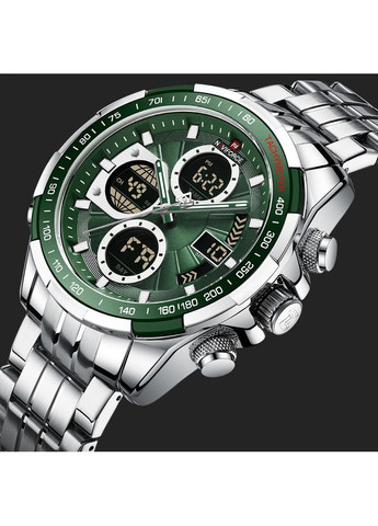 Наручний годинник чоловічий Fly Steel Сріблястий (3578) Naviforce (363318799)