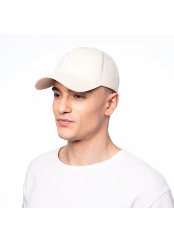 Бейсболка з регулятором чоловіча котон бежева BAYLIS 122-543 LuckyLOOK 122-543M (322779071)