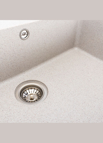 Гранітна мийка для кухні 7850 Bogema матова (топаз) Platinum (269793184)