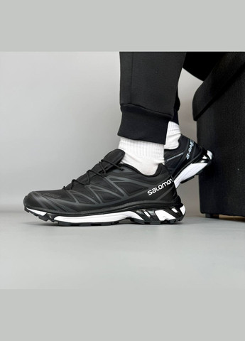 Черные зимние кроссовки зимние мужские salomon xt-6 winter gore-tex black termo fleece | саломон хт-6 черные термо с флисом No Brand