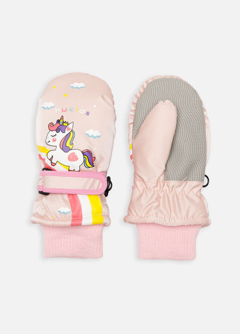 Перчатки для девочки цвет светло-розовый ЦБ-00259929 BYCM (306831356)