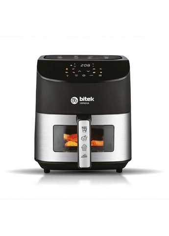 Аерофритюрниця для смаження без масла мультипіч аерогриль з чашею на 10 л 4200 Вт (BT-9501) BiTEK (361161949)